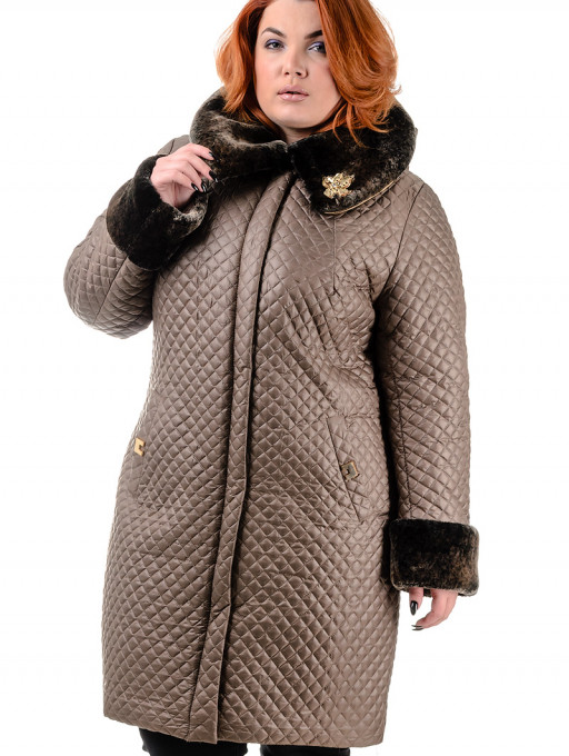 Куртка жіноча Bolyar 00158 бежева , фото  2