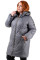 Куртка жіноча Bolyar 00165 сіра , фото  2