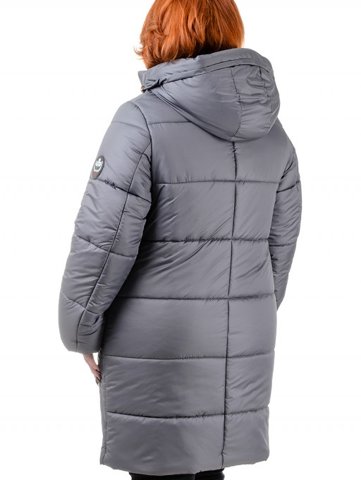 Куртка жіноча Bolyar 00165 сіра , фото  1
