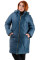 Куртка женская  Bolyar 00167 синяя , фото 0
