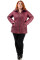 Куртка жіноча Bolyar 00168 темно-бордова, фото 0