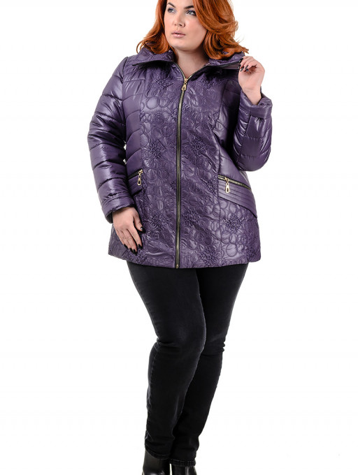 Куртка женская  Bolyar 00170 фиолетовая , фото 0