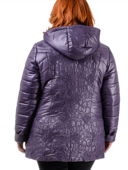 Куртка жіноча Bolyar 00170 фіолетова , фото  2