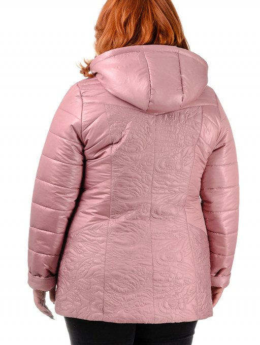 Куртка женская  Bolyar 00172 светло-розовая , фото  2