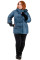 Куртка женская  Bolyar 00176 синяя , фото 0