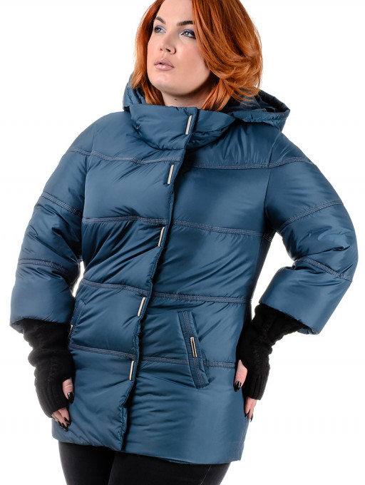Куртка жіноча Bolyar 00176 синя , фото  1