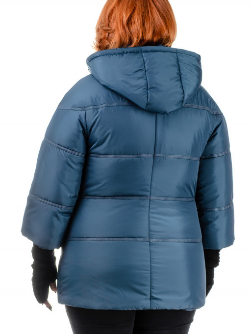 Куртка жіноча Bolyar 00176 синя , фото  2