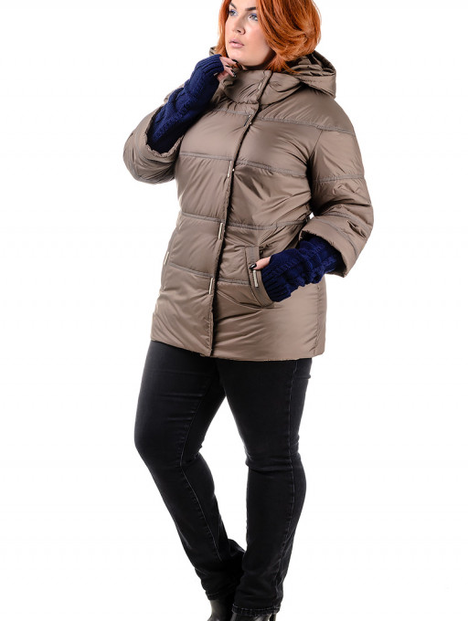 Куртка жіноча Bolyar 00177 бежева , фото  1