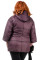 Куртка жіноча Bolyar 00178 сливова , фото  2