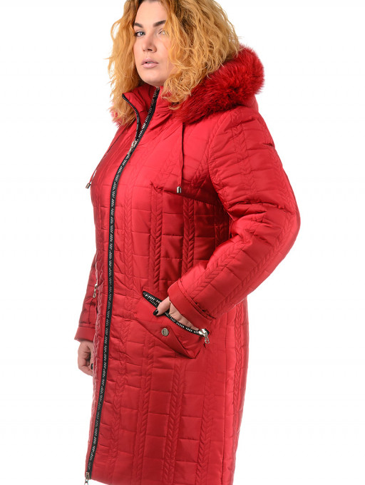 Куртка женская  Bolyar 00185 красная , фото  4