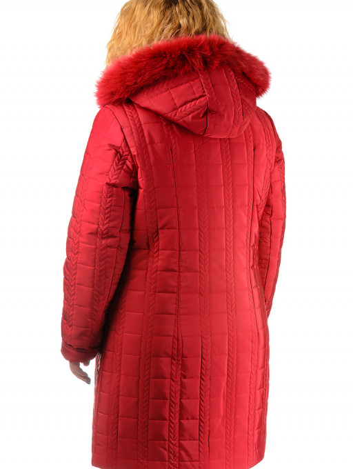 Куртка женская  Bolyar 00185 красная , фото  3