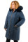 Куртка жіноча Bolyar 00186 синя , фото  3
