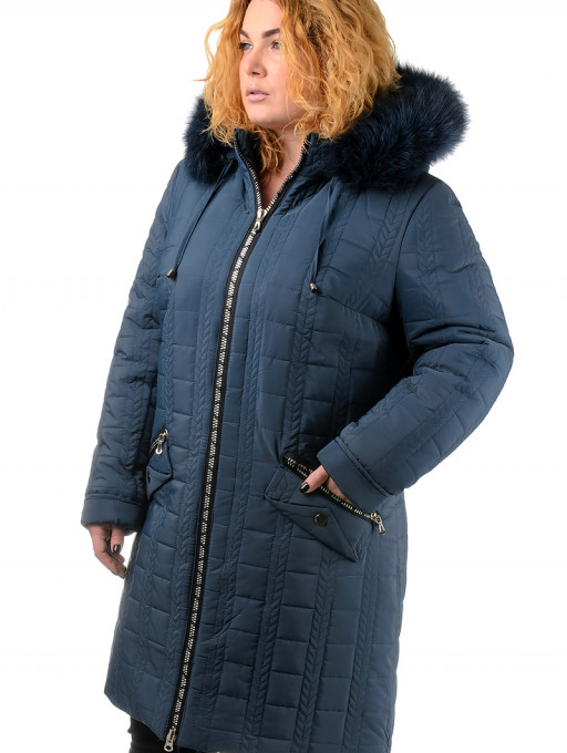 Куртка женская  Bolyar 00186 синяя , фото  3