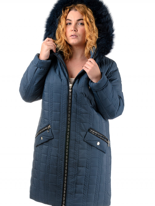 Куртка жіноча Bolyar 00186 синя , фото  1