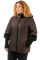 Куртка женская  Bolyar 00189 коричневая , фото  3