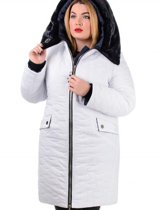 Куртка жіноча Bolyar 00190 біла , фото  4