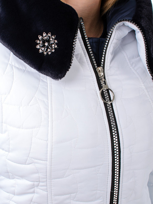 Куртка жіноча Bolyar 00190 біла , фото  2
