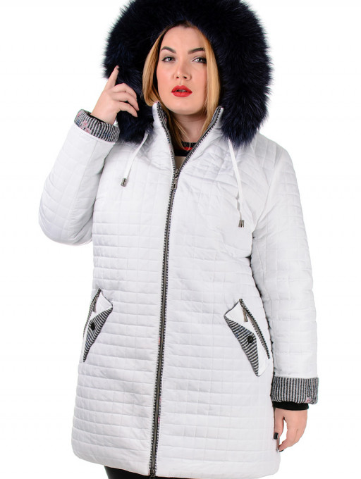 Куртка жіноча Bolyar 00191 біла , фото  1