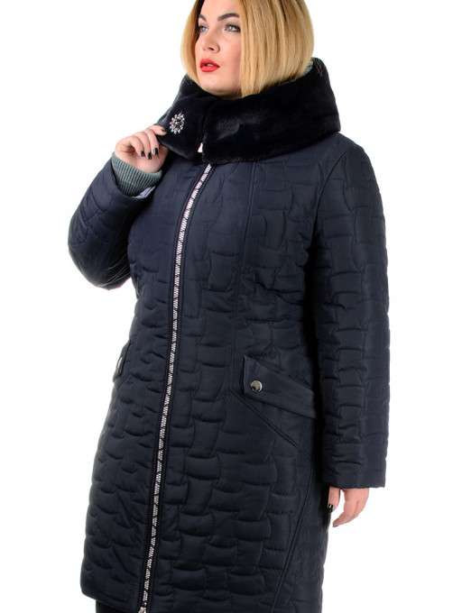 Куртка жіноча Bolyar 00194 темно-синя , фото  3
