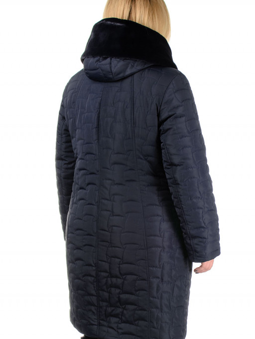 Куртка жіноча Bolyar 00194 темно-синя , фото  1