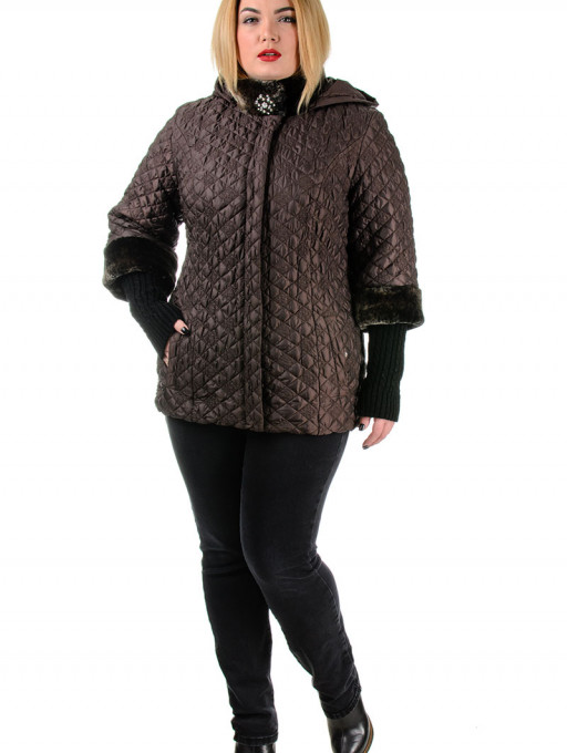 Куртка жіноча Bolyar 00195 коричнева, фото 0