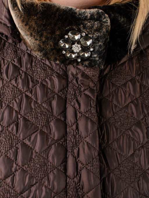 Куртка жіноча Bolyar 00195 коричнева , фото  3