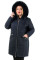 Куртка женская  Bolyar 00197 темно-синяя , фото  4