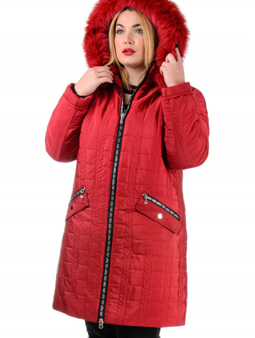 Куртка женская  Bolyar 00199 красная , фото  4