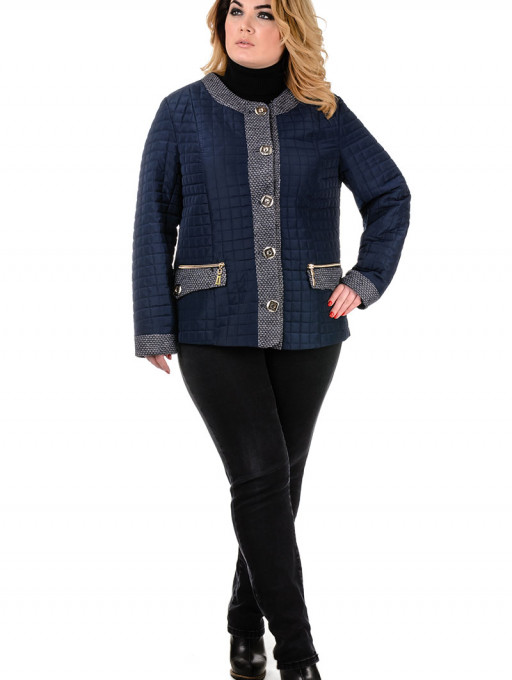 Куртка жіноча Bolyar 00201 темно-синя, фото 0
