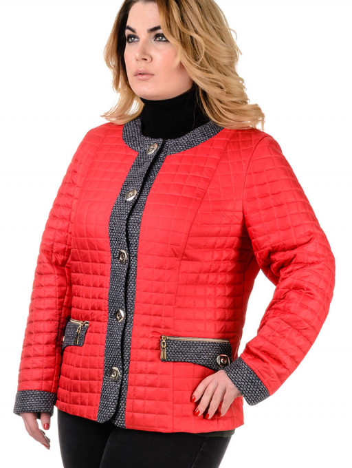 Куртка жіноча Bolyar 00202 червона , фото  3