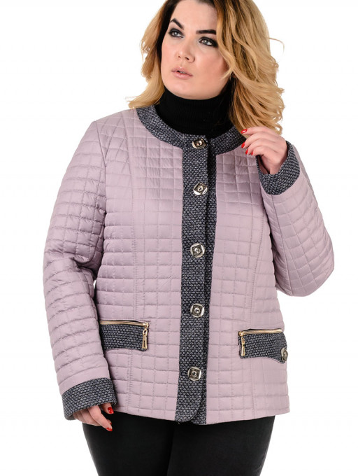 Куртка женская  Bolyar 00203 светло-розовая , фото 0