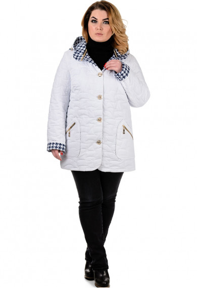  Куртка жіноча Bolyar 00211 біла