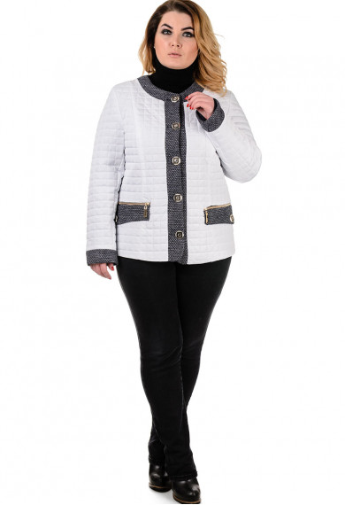  Куртка жіноча Bolyar 00212 біла