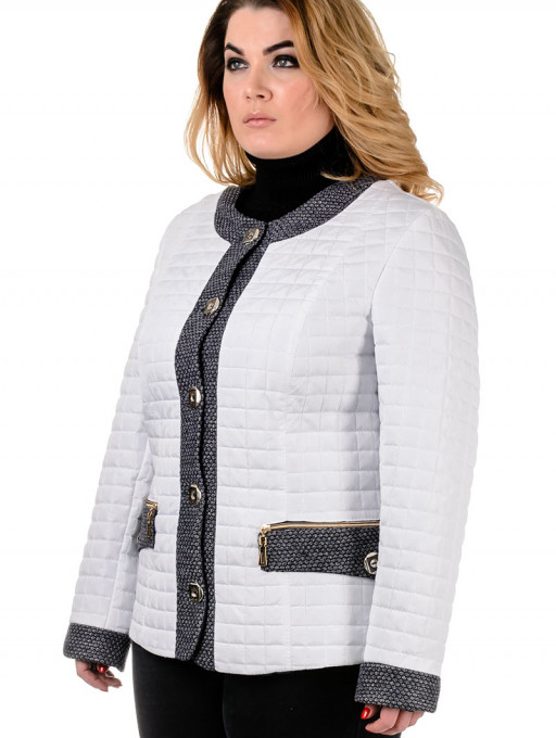 Куртка женская  Bolyar 00212 белая , фото  3