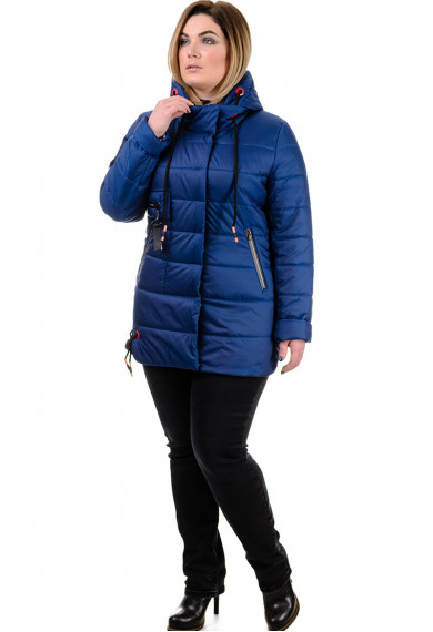  Куртка жіноча Bolyar 00218 синя