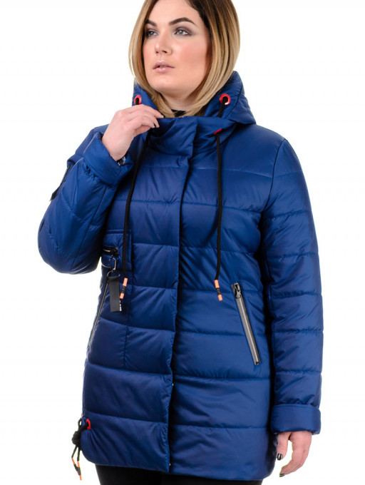 Куртка жіноча Bolyar 00218 синя , фото  3
