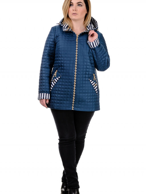Куртка женская  Bolyar 00219 синяя , фото 0