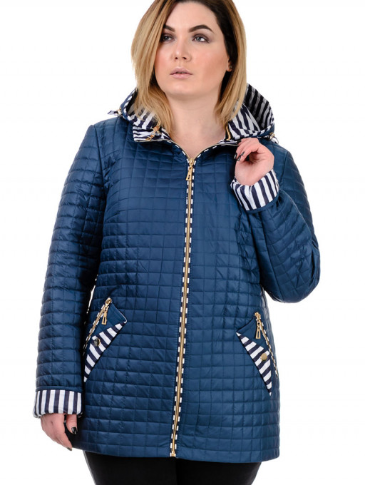 Куртка жіноча Bolyar 00219 синя , фото  5