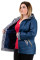 Куртка жіноча Bolyar 00219 синя , фото  2