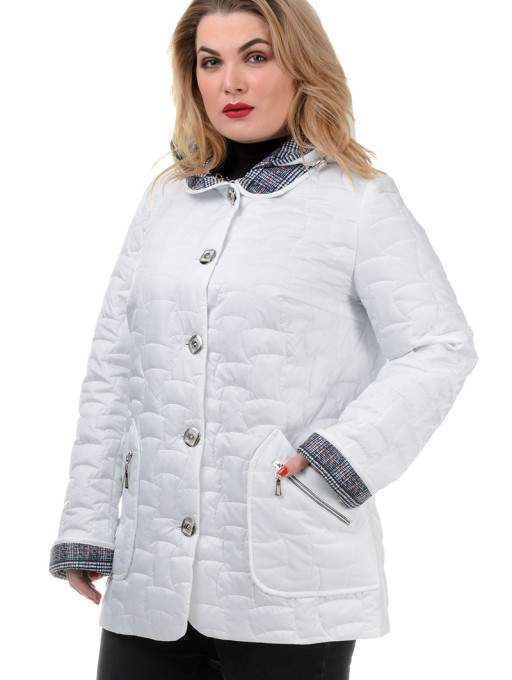 Куртка женская  Bolyar 00220 белая , фото  2