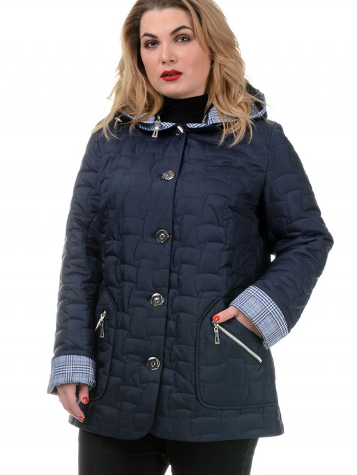 Куртка женская  Bolyar 00221 темно-синяя , фото  3