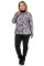 Куртка женская  Bolyar 00225 серо-розовая , фото 0