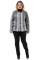 Куртка жіноча Bolyar 00227 сіро-чорна, фото 0