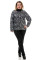 Куртка жіноча Bolyar 00228 чорно-біла, фото 0