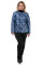 Куртка женская  Bolyar 00230 сине-черная , фото 0