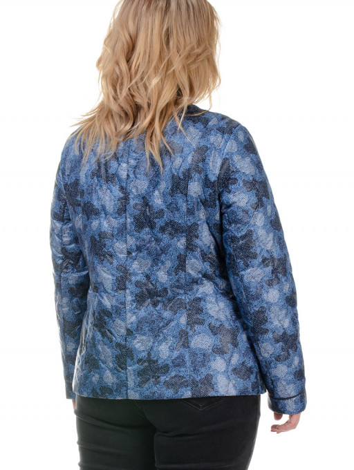 Куртка жіноча Bolyar 00230 синя-чорна , фото  3