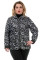 Куртка женская  Bolyar 00234 черно-белая , фото  4