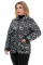 Куртка женская  Bolyar 00234 черно-белая , фото  3