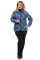 Куртка женская  Bolyar 00236 сине-черная , фото 0