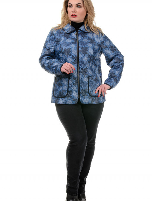 Куртка жіноча Bolyar 00236 синя-чорна, фото 0